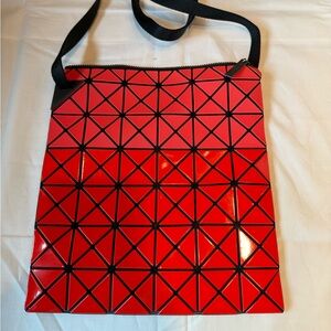 Issey Miyake Bao Bao Prism Crossbody Bag – Red